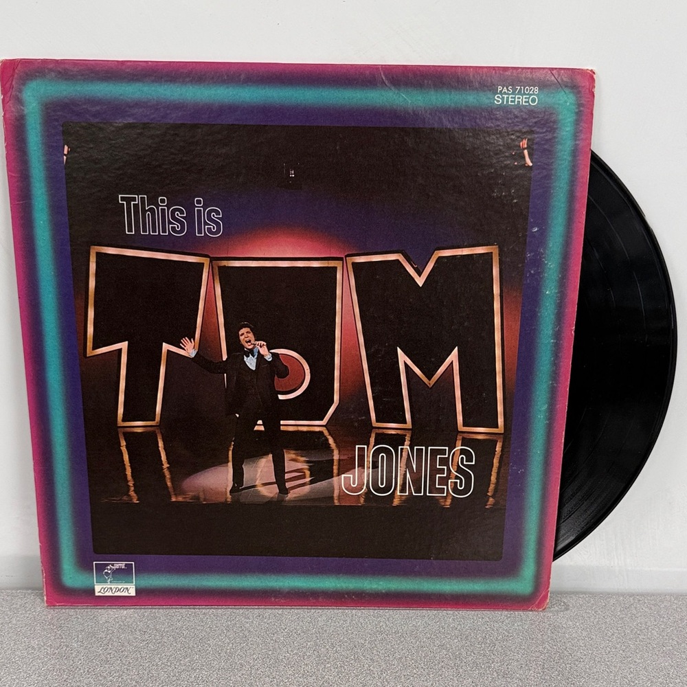 This is Tom Jones Vinyl Record